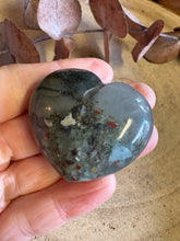 South African Bloodstone Heart SKU 26322