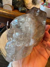 Smoky Quartz Skull & Point Statement Piece SKU 26591