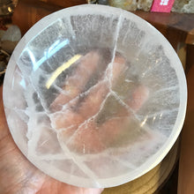 Selenite Round 14cms Bowl SKU 23595