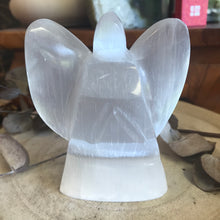Selenite Angel Carving SKU 23237