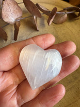 Selenite Small Heart SKU 26060