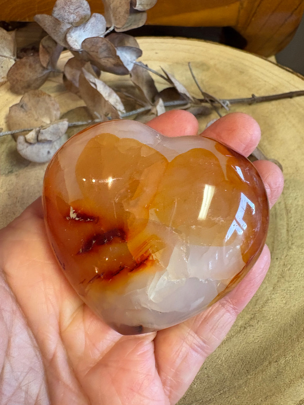 Carnelian Heart SKU 24584