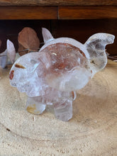 Hematoid Quartz Elephant Carving SKU 27051