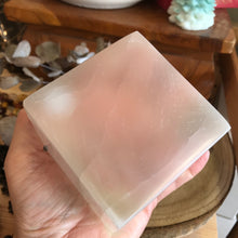 Selenite Large Cube SKU 23138
