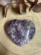 Lepidolite Heart SKU 25976