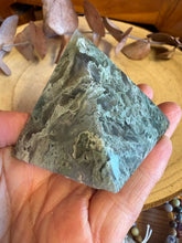 Moss Agate Pyramid SKU 26494