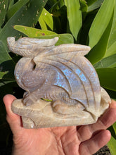 Moonstone Dragon Carving SKU 26844