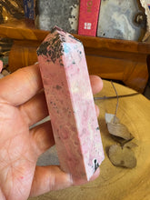 Rhodonite Obelisk SKU 24162