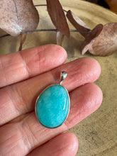 Entia Sterling Silver Amazonite Pendant SKU 26039