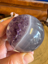 Amethyst Geode Sphere SKU 26286