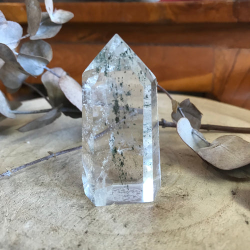 Chlorite Quartz Point SKU 23120