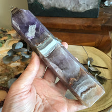 Amethyst & Crazy Lace Agate Point SKU 22533