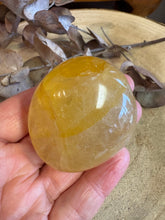 Golden Healer Quartz Palm Stone SKU 24622A