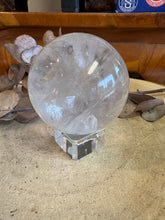Clear Quartz Sphere SKU 24886