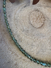 Entia Green Aventurine Facet Cut Bead Necklace SKU 25562