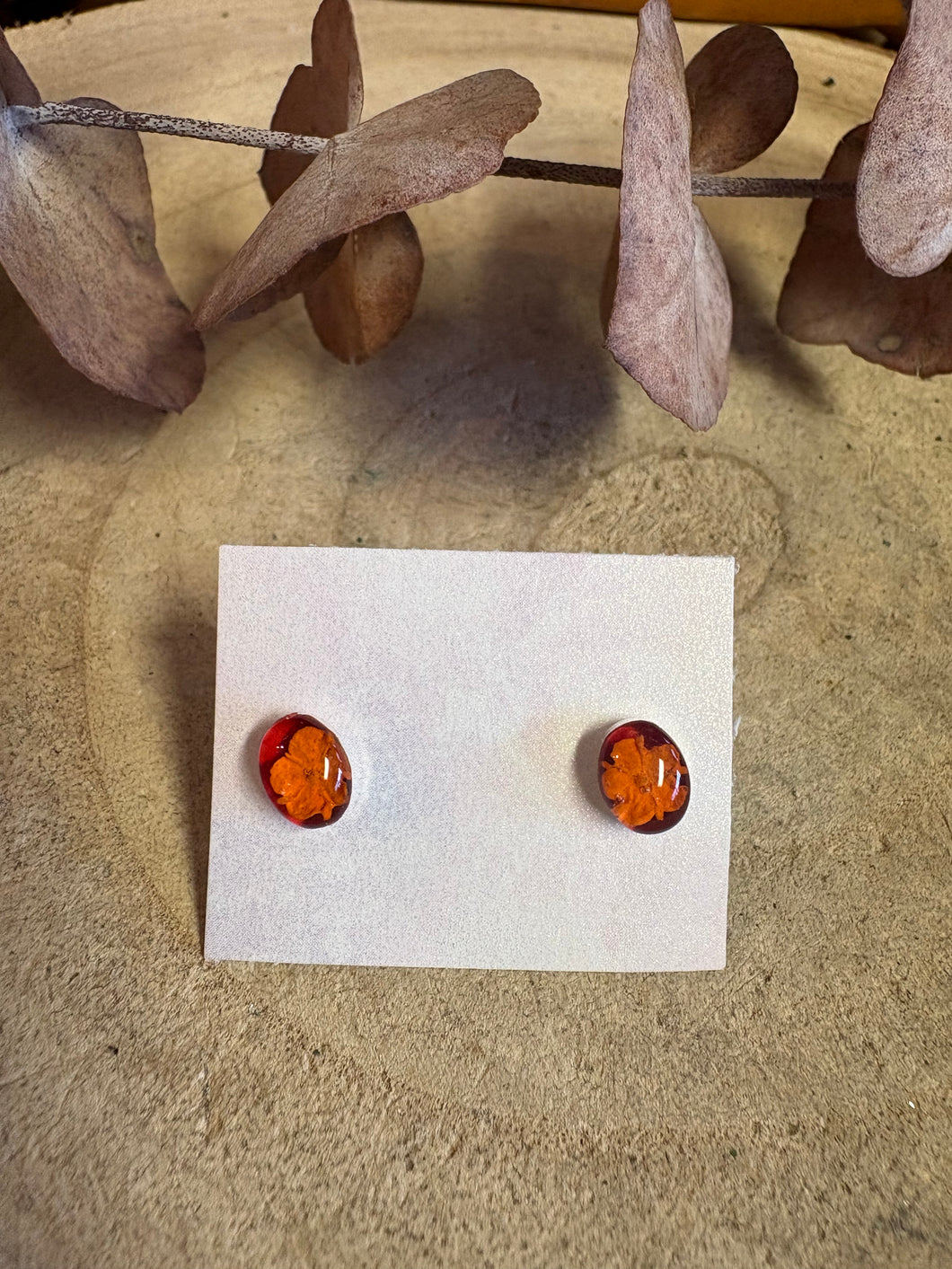 Sterling Silver Wildflower Stud Earrings SKU 26344B