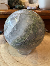 Moss Agate Large Sphere SKU 26590