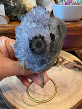 Amethyst Stalactite Cluster in Stand SKU 26635