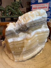 Banded Orange Calcite Chunk SKU 26219
