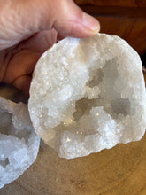 Cracked Quartz Geode Pair SKU 26297B