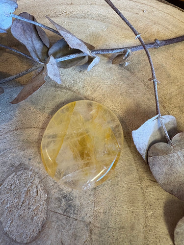 Golden Healer Quartz Smooth Stone SKU 24035