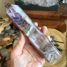 Amethyst & Crazy Lace Agate Point SKU 22533