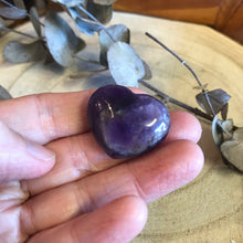 Amethyst Mini Heart SKU 22511