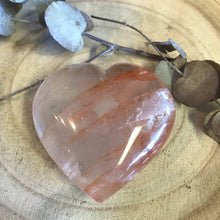 Hematoid Quartz Heart SKU 22490