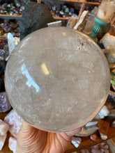 Clear Quartz Large Sphere SKU 26261