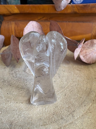 Smoky Quartz Angel Carving SKU SQALL
