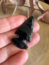 Black Obsidian Arrowhead Carving SKU 25650B