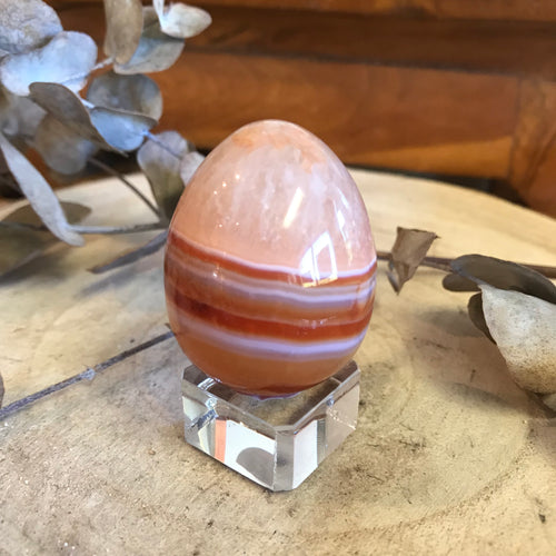 Carnelian Egg SKU 23098A