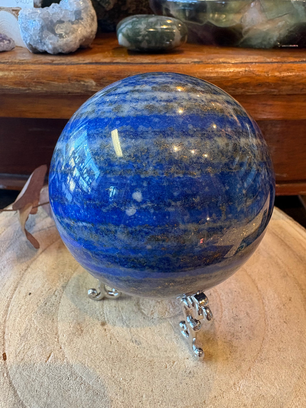 Lapis Lazuli Large Sphere SKU 26760