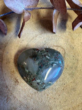 South African Bloodstone Heart SKU 26322