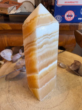 Orange Calcite Obelisk SKU 24935