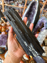 Black Tourmaline Natural Chunk SKU BT120