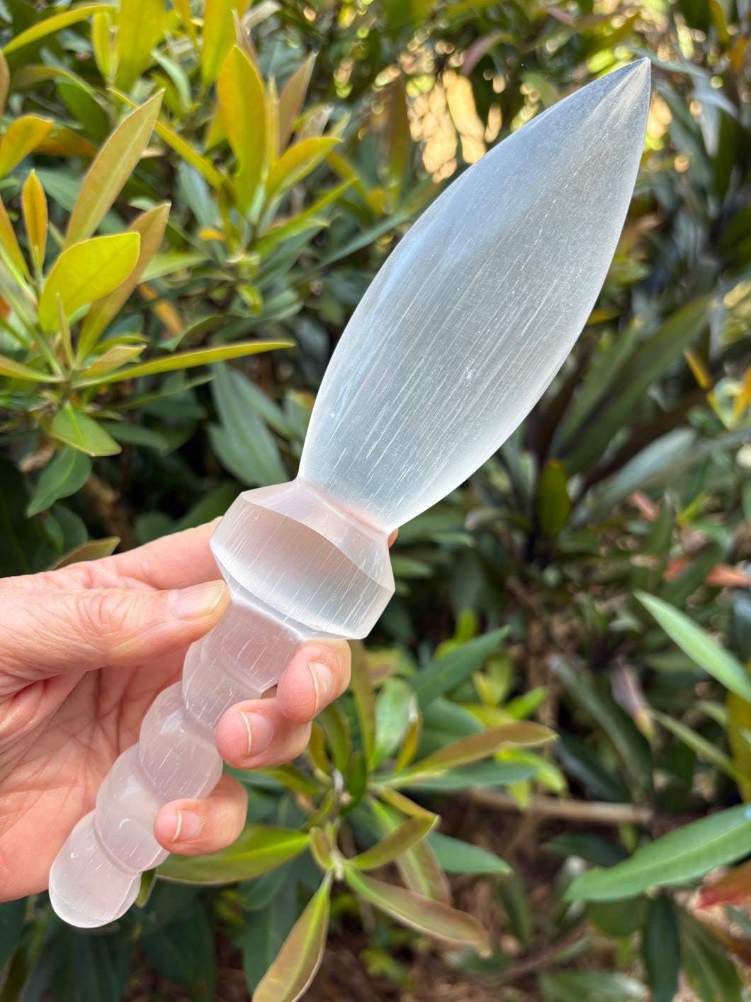 Selenite Dagger SKU 25165