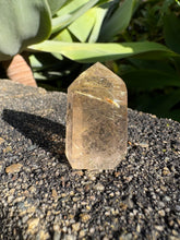 Gold Rutilated Quartz Point SKU 26384