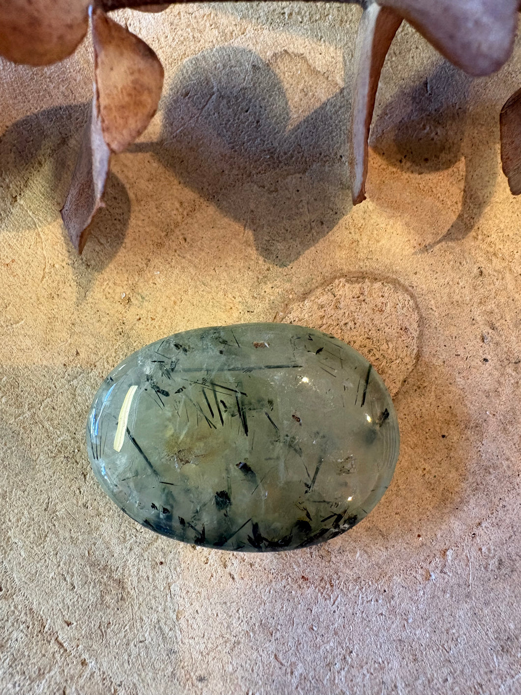 Prehnite Smooth Stone SKU 26893A