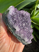 Amethyst Cluster Heart on Stand SKU 26283