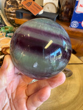 Rainbow Fluorite Sphere SKU 25050