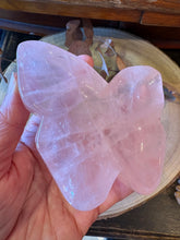 Rose Quartz Butterfly Bowl SKU 26612A