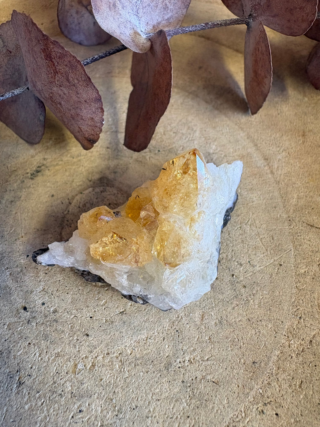 Citrine Small Cluster SKU 23412