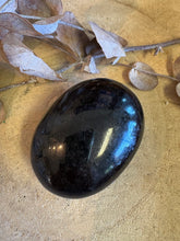 Black Tourmaline Palm Stone SKU 25271