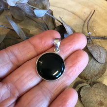 Sterling Silver Black Onyx Pendant SKU 23880