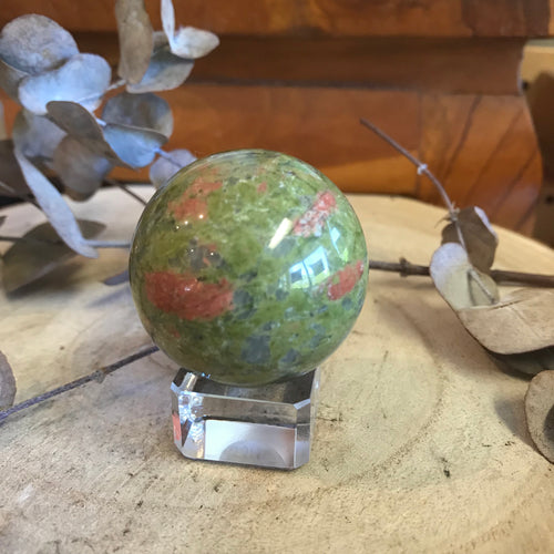 Unakite Sphere SKU 23075A