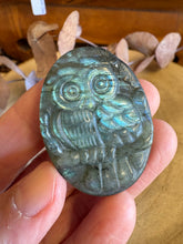 Labradorite Owl Carving SKU 25695