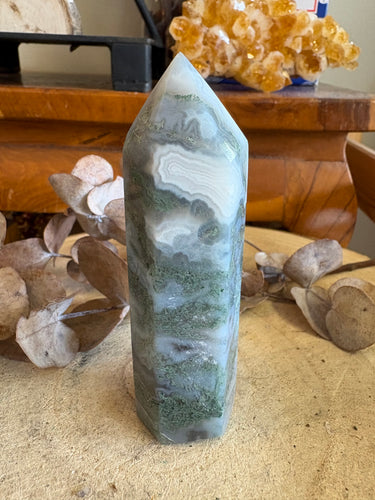 Moss Agate Point SKU 24480