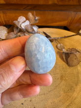 Blue Calcite Egg SKU 24564