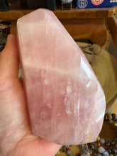 Rose Quartz Facet Cut Freeform SKU 25392